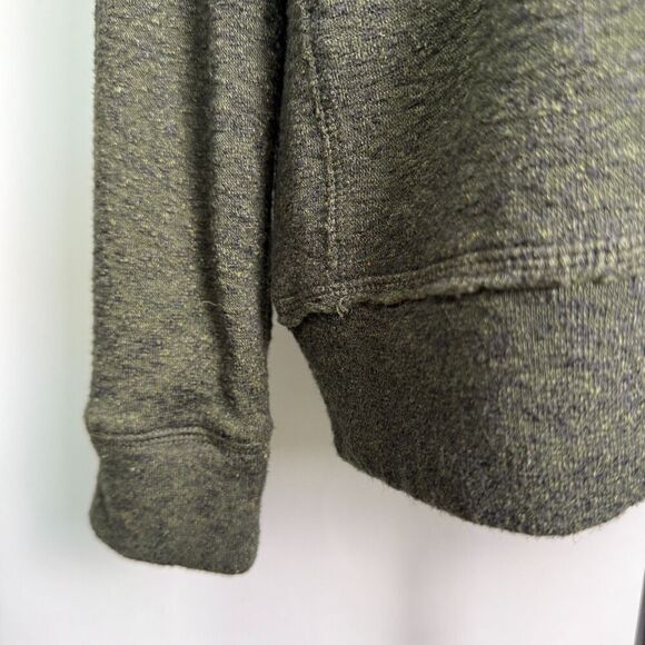 Levi's Long Sleeve Henley, Men's Sz L, Olive Green, Distressed Seam Detail 2/$25 - Picture 6 of 9